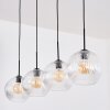 Ripoll Suspension, Boule lumineuse, Suspension Clair, 4 lumières