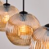 Ripoll Suspension, Boule lumineuse, Suspension Ambre, 4 lumières