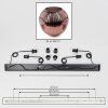 Ripoll Suspension, Boule lumineuse, Suspension Cuivré, 4 lumières