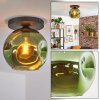 Ripoll Plafonnier, Boule lumineuse Vert, 1 lumière