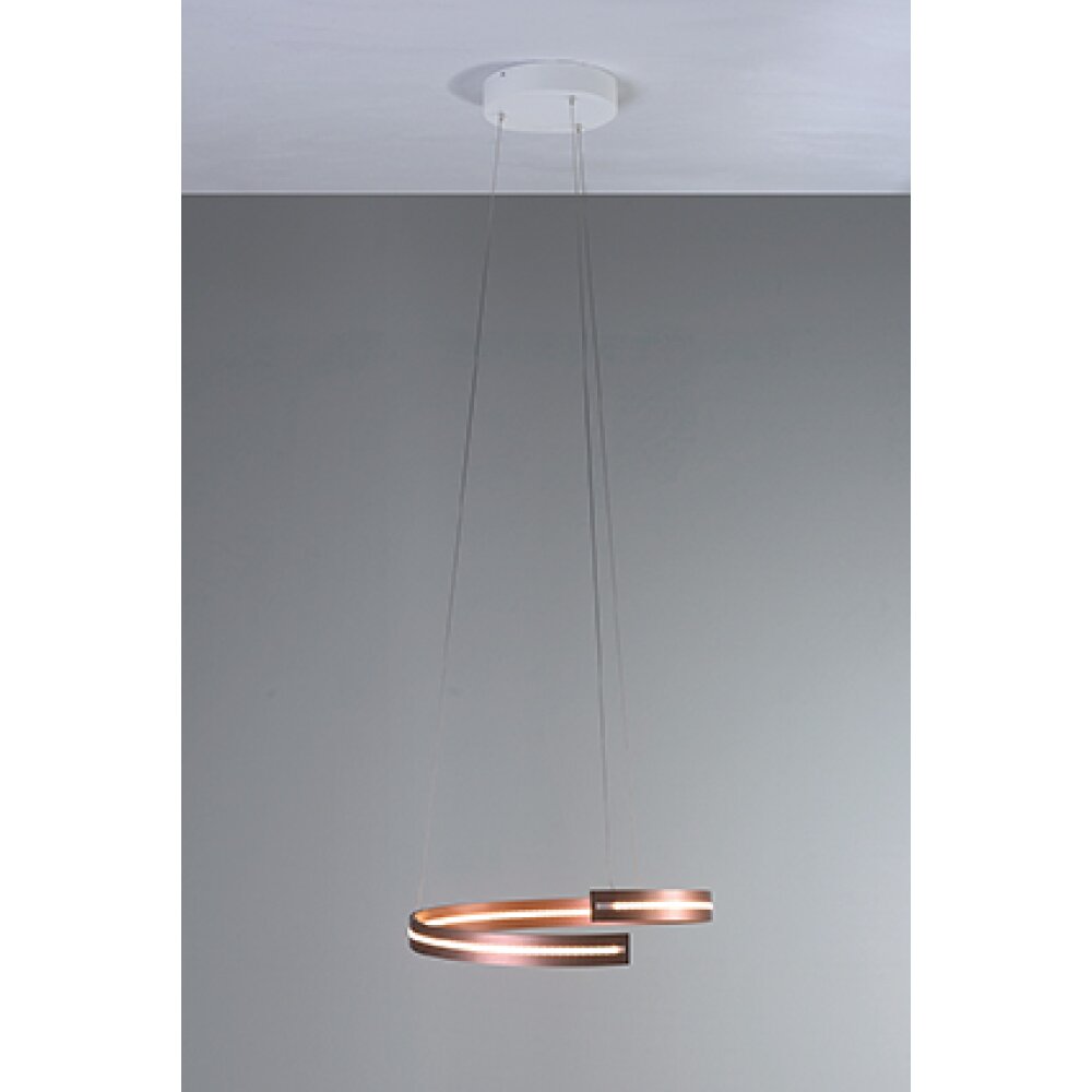 Suspension Bopp BREAK LED Or, 1 lumière main product photo