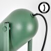 Horen Lampadaire Vert, 2 lumières