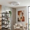 Rarel Plafonnier LED Blanc, 1 lumière
