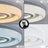 Rarel Plafonnier LED Blanc, 1 lumière