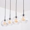 Ripoll Suspension, Boule lumineuse, Suspension Clair, 4 lumières