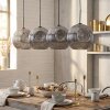 Ripoll Suspension, Boule lumineuse, Suspension Fumé, 4 lumières