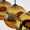 Ripoll Suspension, Boule lumineuse, Suspension Or, 4 lumières