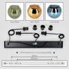 Koyoto Suspension, Boule lumineuse, Suspension Bleu, Or, Vert, 3 lumières