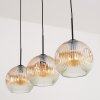 Ripoll Suspension, Boule lumineuse, Suspension Ambre, Clair, 3 lumières