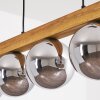 Gastor Suspension, Boule lumineuse, Suspension Écru, Noir, 5 lumières