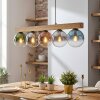 Gastor Suspension, Boule lumineuse, Suspension Écru, Noir, 5 lumières
