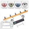 Gastor Suspension, Boule lumineuse, Suspension Écru, Noir, 5 lumières