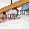 Gastor Suspension, Boule lumineuse, Suspension Écru, Noir, 5 lumières