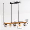Gastor Suspension, Boule lumineuse, Suspension Écru, Noir, 5 lumières