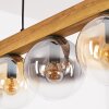 Gastor Suspension, Boule lumineuse, Suspension Écru, Noir, 5 lumières
