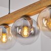 Gastor Suspension, Boule lumineuse, Suspension Écru, Noir, 5 lumières