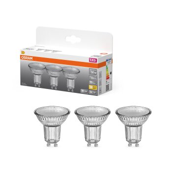 Luminaires Osram GU10 LED 4.3 Watt blanc chaud 350 Lumen