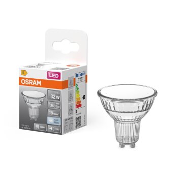 Luminaires Osram GU10 50 Watt blanc neutre 350 Lumen