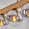 Gastor Suspension, Boule lumineuse, Suspension Écru, Noir, 4 lumières