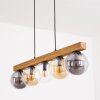 Gastor Suspension, Boule lumineuse, Suspension Écru, Noir, 5 lumières