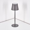 Salgadinho Lampe de table d'extérieur, Lampe à poser LED Gris, 1 lumière