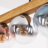 Gastor Suspension, Boule lumineuse, Suspension Écru, Noir, 4 lumières