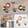 Gastor Plafonnier, Boule lumineuse 80 cm Sable, 6 lumières