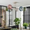 Gastor Plafonnier, Boule lumineuse 80 cm Sable, 6 lumières