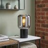 Runel Lampe à poser Noir, 1 lumière