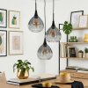 Rafel Suspension, Suspension, Suspension grappe Noir, 3 lumières