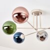 Gastor Plafonnier, Boule lumineuse 80 cm Sable, 6 lumières