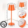 Salgadinho Lampe de table d'extérieur, Lampe à poser LED Rouge, 1 lumière