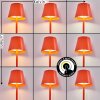 Salgadinho Lampe de table d'extérieur, Lampe à poser LED Rouge, 1 lumière