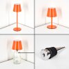 Salgadinho Lampe de table d'extérieur, Lampe à poser LED Rouge, 1 lumière