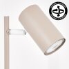 Javel Lampe de bureau, Lampe à poser LED Sable, Blanc, 1 lumière