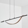 Solir Suspension, Suspension LED Noir, 1 lumière