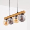 Gastor Suspension, Boule lumineuse, Suspension Écru, Noir, 4 lumières