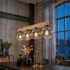 Gastor Suspension, Boule lumineuse, Suspension Écru, Noir, 4 lumières