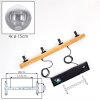 Gastor Suspension, Boule lumineuse, Suspension Écru, Noir, 4 lumières