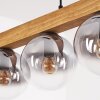 Gastor Suspension, Boule lumineuse, Suspension Écru, Noir, 4 lumières