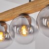 Gastor Suspension, Boule lumineuse, Suspension Écru, Noir, 4 lumières