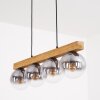Gastor Suspension, Boule lumineuse, Suspension Écru, Noir, 4 lumières