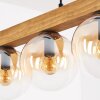 Gastor Suspension, Boule lumineuse, Suspension Écru, Noir, 4 lumières