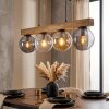 Gastor Suspension, Boule lumineuse, Suspension Écru, Noir, 4 lumières
