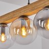 Gastor Suspension, Boule lumineuse, Suspension Écru, Noir, 4 lumières