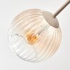 Koyoto Plafonnier, Boule lumineuse 78 cm Sable, 6 lumières