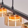Folar Suspension, Suspension LED Noir, 4 lumières