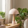 Style champignon  Forgek Lampe à poser Champagne, Couleur bois, 1 lumière