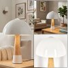Lampe Champignon  Forgek Lampe à poser Couleur bois, Sable, 1 lumière