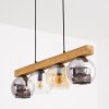 Koyoto Suspension, Boule lumineuse, Suspension Écru, Noir, 4 lumières